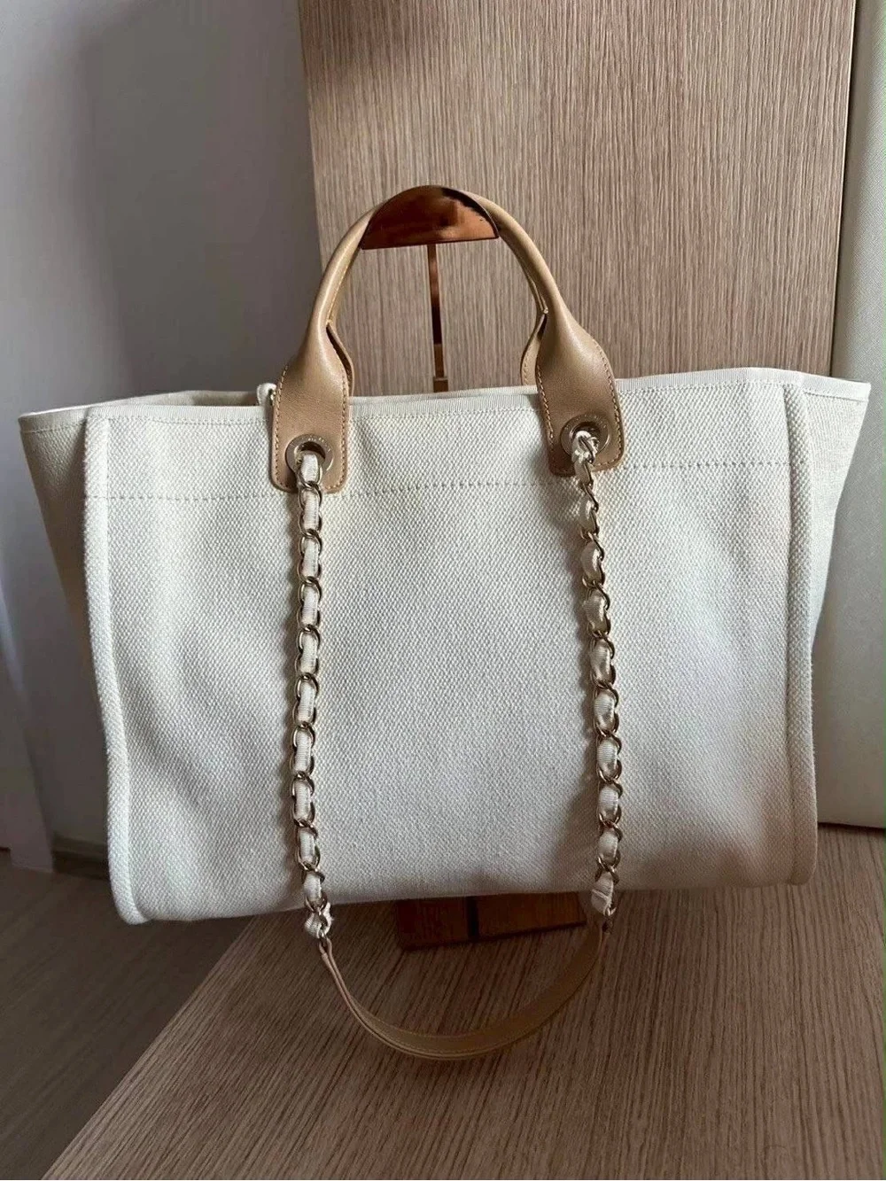 Chanel Deauville Chain Tote